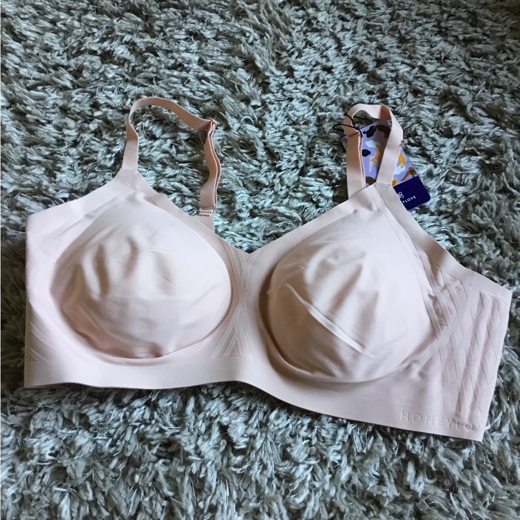 New Honeylove Liftwear Silhouette Bra (Sand / 2x